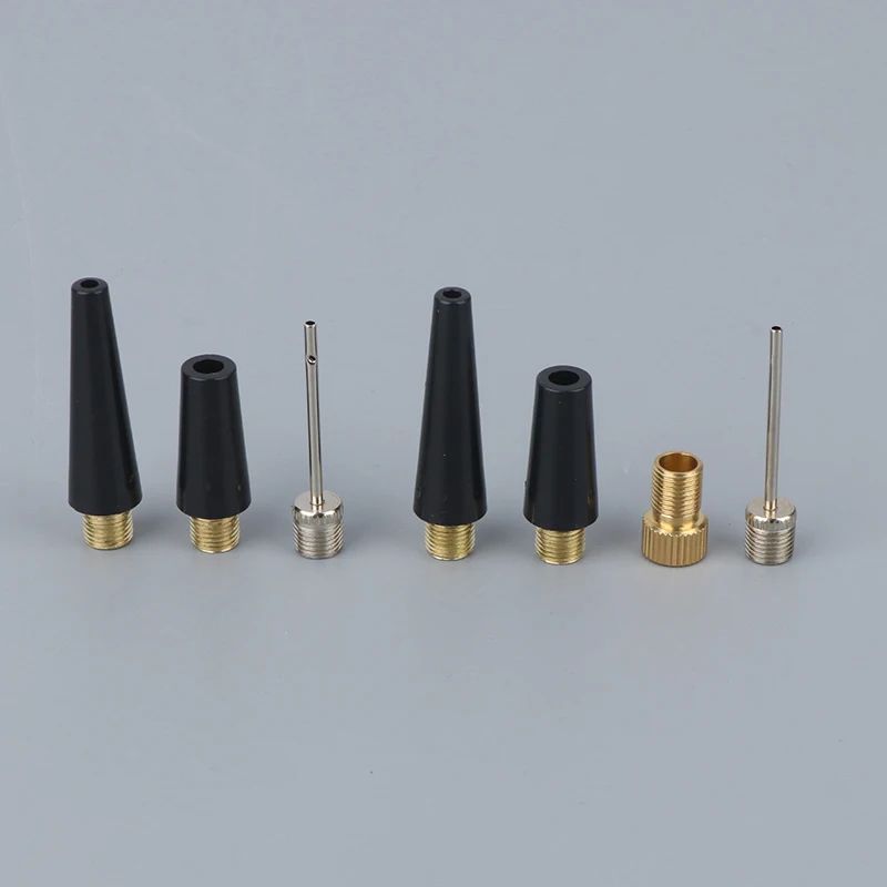 Ball Pump Needle Inflatable Needle Adapter Kit Air Valve Adapter Set For Sports Balls Bike Tires 2