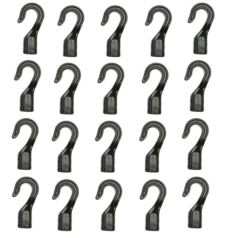 10Pack HeavyDuty Bungee Cord Straps With Hooks Snap Buckles For Kayak Boat Motorcycle Camping Gea 2