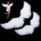 Angel Wings Costume Set With Feather Angel Wings Halo Headband Star Wand For Kids And Adults 0