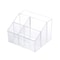 Clear Acrylic Desk Organizer Box With Divided Compartments LargeCapacity Desktop Storage 6