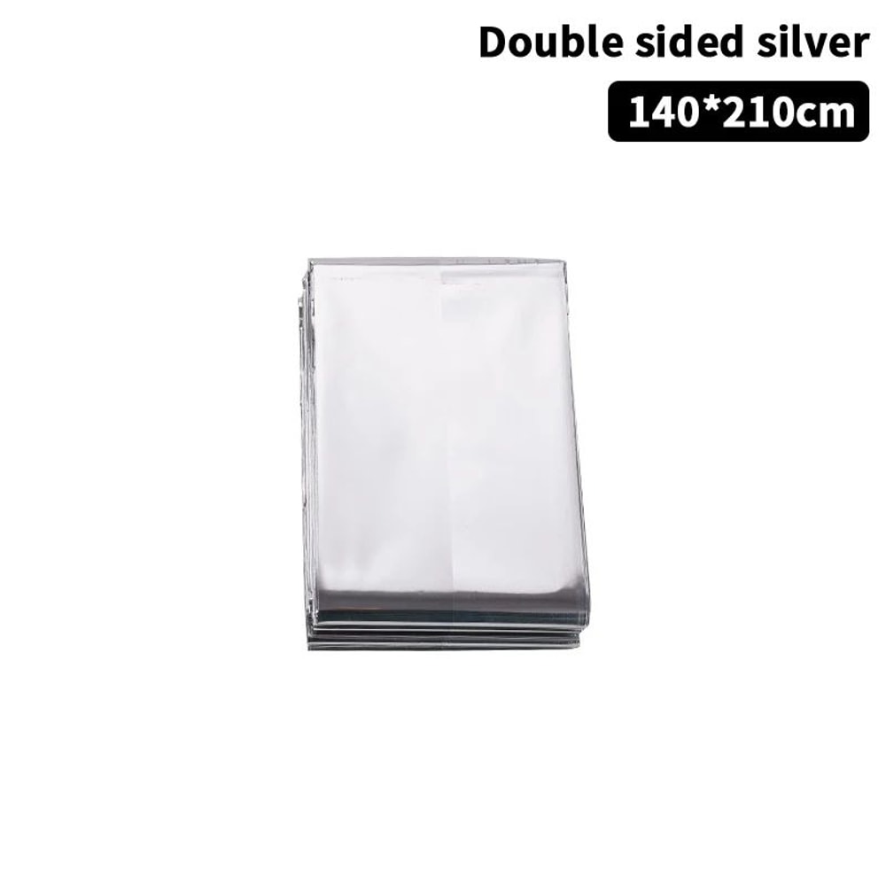 Waterproof Mylar Thermal Emergency Blanket For Survival Warmth Outdoor Safety 11