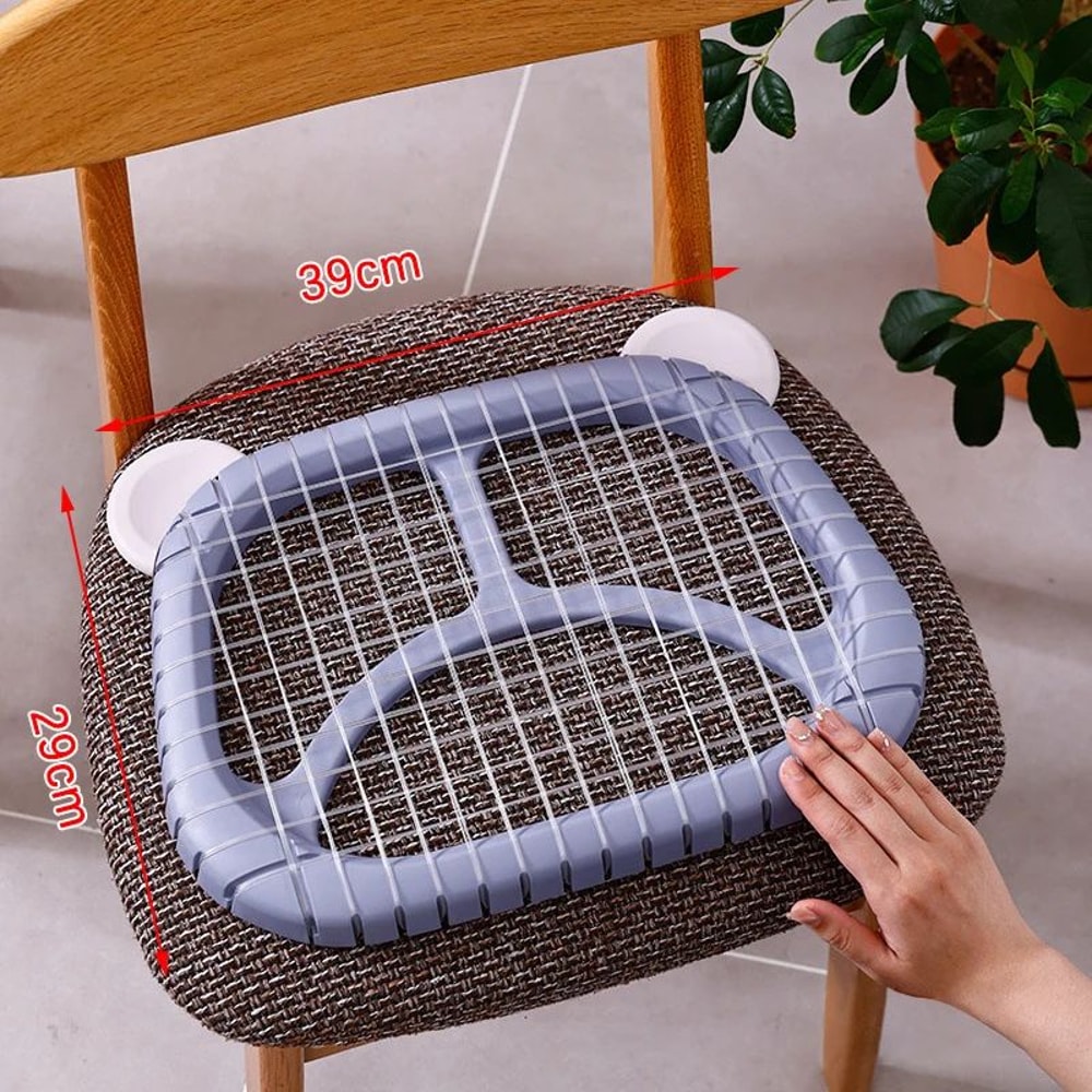 Cooling Seat Cushion Honeycomb Grid Pad Breathable PressureRelief Chair Cushion For Back Pain 5