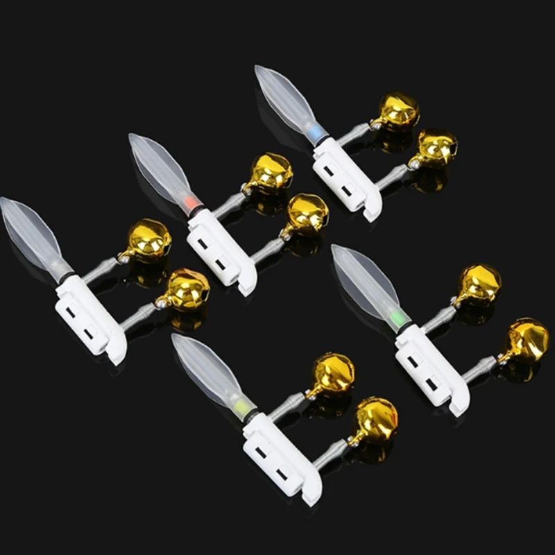 Waterproof ClipOn LED Fishing Rod Light For Night Fishing BiteIndicator Rod Tip Light 2