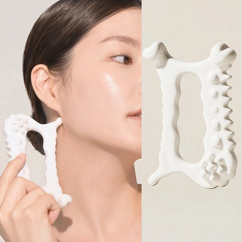 Ceramic Gua Sha Massage Board For Face Body Sculpting Lymphatic Drainage And Muscle Relief 1