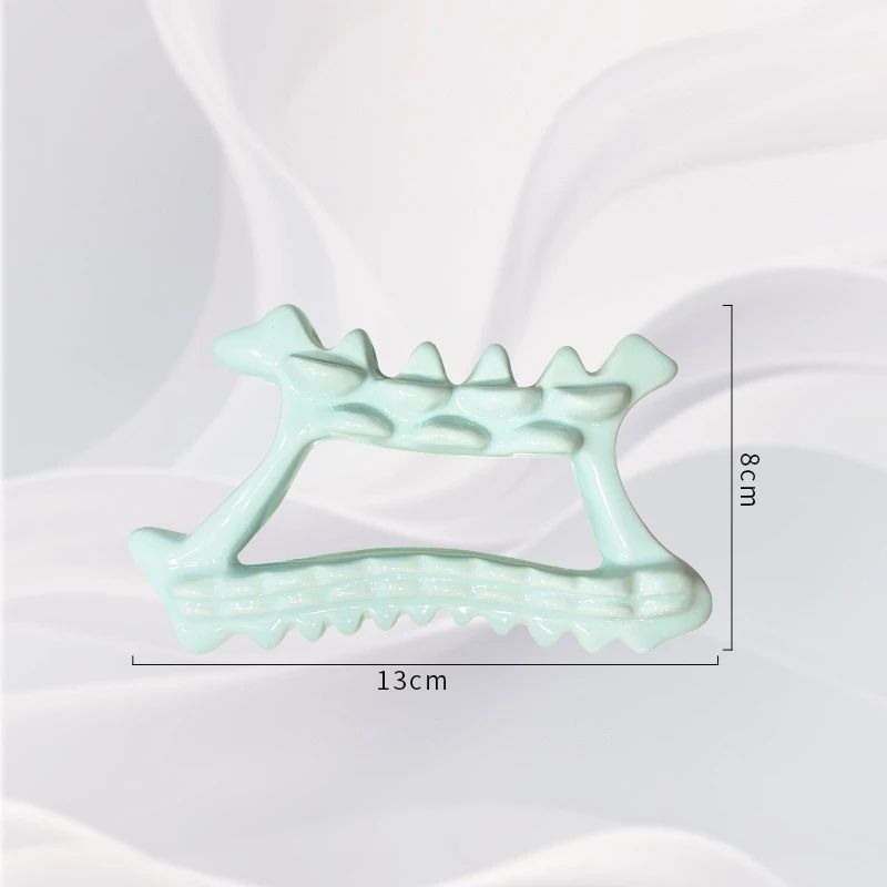 Ceramic Gua Sha Massage Board For Face Body Sculpting Lymphatic Drainage And Muscle Relief 6