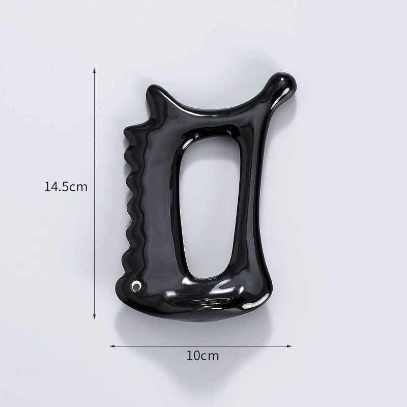 Ceramic Gua Sha Massage Board For Face Body Sculpting Lymphatic Drainage And Muscle Relief 14