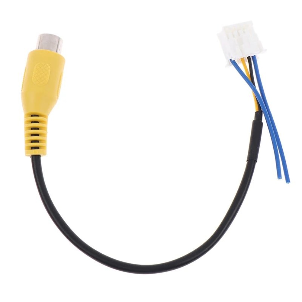 Universal 10Pin Backup Camera RCA Adapter Cable For Android Car Stereo Radios 4