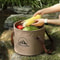 Collapsible 10L20L Camping Bucket Portable Travel Bucket For Fishing Washing Outdoor Storage 2