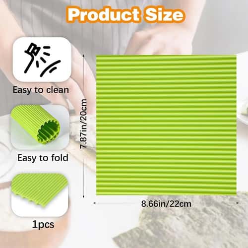 Silicone Sushi Making Kit with Rolling Mat - Easy Homemade Sushi for Beginners & Kids