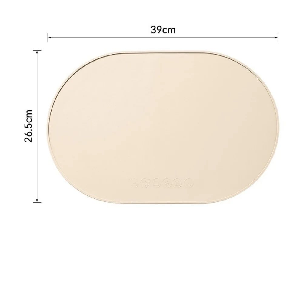 HeatResistant Silicone Placemat Waterproof Reusable EasyClean Table Mat For Daily Dining 8