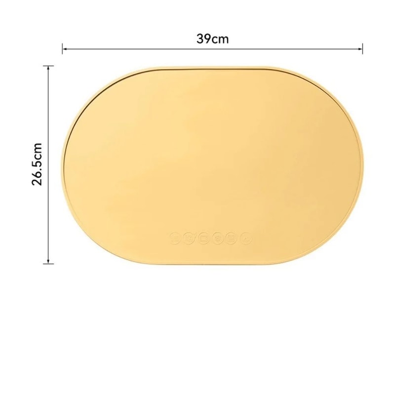 HeatResistant Silicone Placemat Waterproof Reusable EasyClean Table Mat For Daily Dining 9