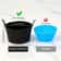 Reusable Silicone Baking Cups With Handles Nonstick Muffin Cupcake Liners For Oven Air Fryer Mea 1