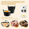 Reusable Silicone Baking Cups With Handles Nonstick Muffin Cupcake Liners For Oven Air Fryer Mea 4