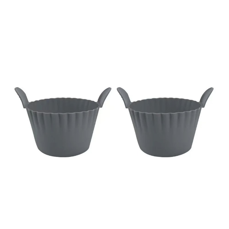 Reusable Silicone Baking Cups With Handles Nonstick Muffin Cupcake Liners For Oven Air Fryer Mea 9