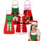 Santa Claus Waterproof Kitchen Apron Funny Christmas Apron For Cooking Baking BBQ 6