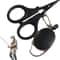 Stainless Steel Braided Line Scissors With Retractable Lanyard Fast Clean Fishing Line Cutter For 0