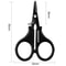 Stainless Steel Braided Line Scissors With Retractable Lanyard Fast Clean Fishing Line Cutter For 6