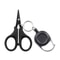 Stainless Steel Braided Line Scissors With Retractable Lanyard Fast Clean Fishing Line Cutter For 7