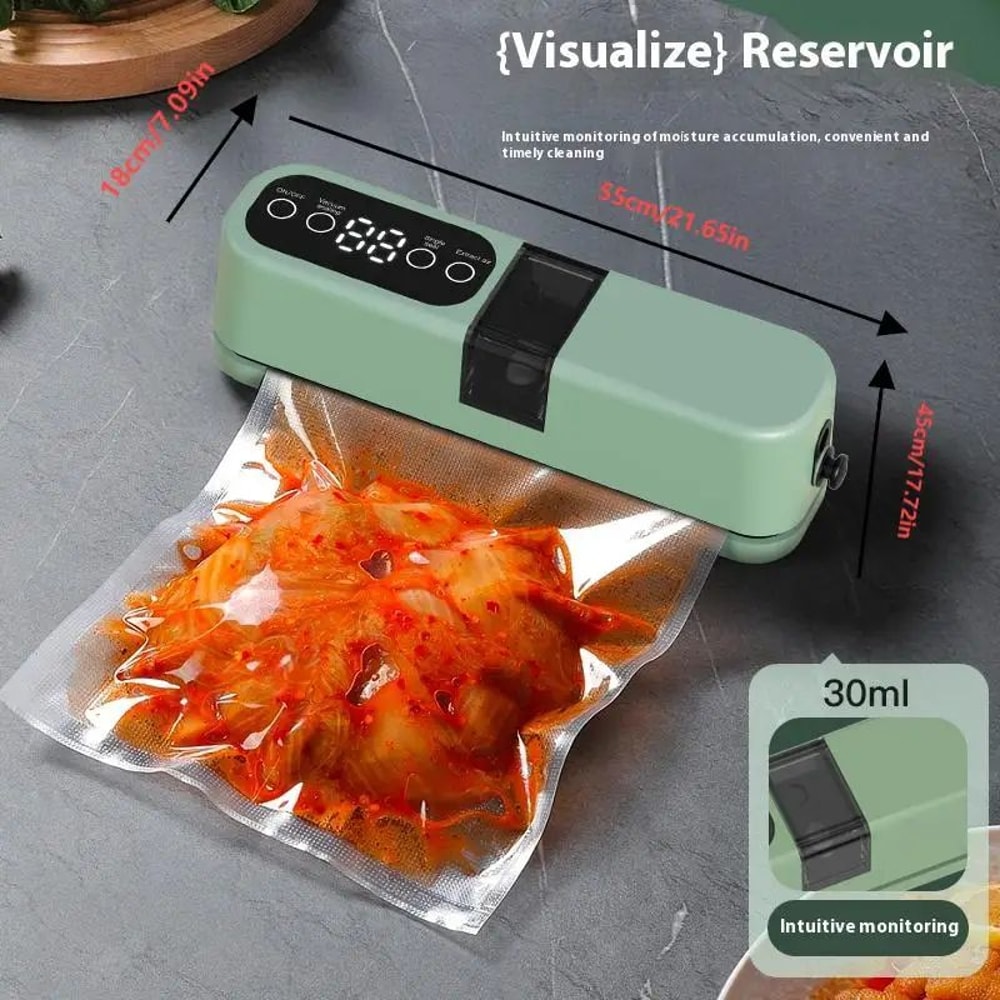 FreshLock Portable Vacuum Sealer USB Rechargeable Handheld Food Sealer Kit With 10 Vacuum Bags 1
