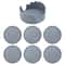 Silicone Coasters With Holder Set Of 6 Thick NonSlip Drink Coasters For Hot Cold Drinks 7