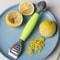 2in1 Lemon Juicer Zester Grater Compact Citrus Juicer Grater And Cheese Tool 4