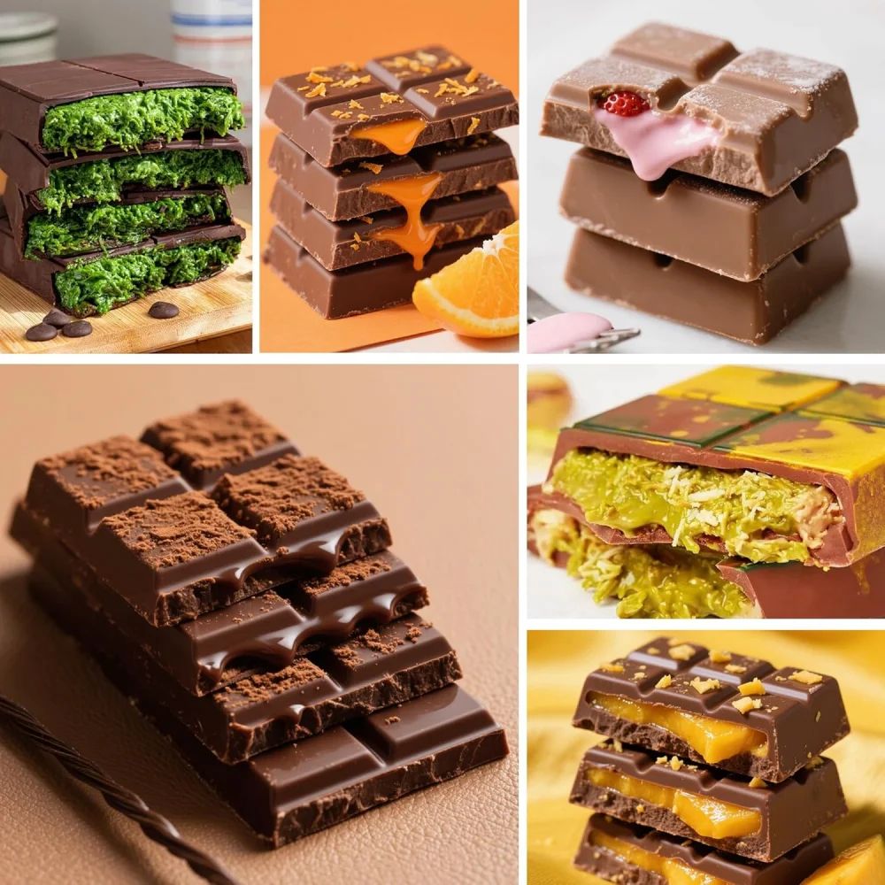 Deep Silicone Chocolate Bar Mold For Stuffed Dubai Pistachio Bars FoodGrade NonStick 3