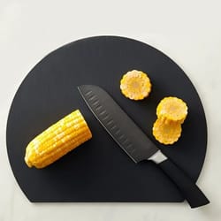 tpu cutting board mat set – double-sided non-slip cutting mat, bpa-free cutting board, flexible semicircle prep pad