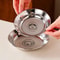 Stainless Steel Mini Round Plates Portion Control Unbreakable Dishwasher Safe 2