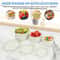 Large Reusable Silicone Food Storage Container With Airtight Lid BPAFree Dishwasher Fridge Safe 4