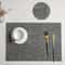 PU Leather Placemat Set Waterproof Washable Table Mats EasyClean Decorative Placemats For Home Re 7