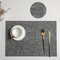 PU Leather Placemat Set Waterproof Washable Table Mats EasyClean Decorative Placemats For Home Re 7