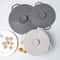 Reusable Silicone Bowl Lids Microwave Splatter Cover Set HeatResistant Suction Covers For Pots Pan 2