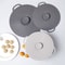 Reusable Silicone Bowl Lids Microwave Splatter Cover Set HeatResistant Suction Covers For Pots Pan 2
