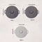 Reusable Silicone Bowl Lids Microwave Splatter Cover Set HeatResistant Suction Covers For Pots Pan 3