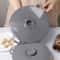Reusable Silicone Bowl Lids Microwave Splatter Cover Set HeatResistant Suction Covers For Pots Pan 5