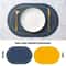 Faux Leather Placemats Double Sided Washable NonSlip Table Mats For Stylish Dining 9