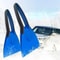 SoftGrip Silicone Windshield Ice Scraper Snow Shovel For Winter Car Cleaning 0