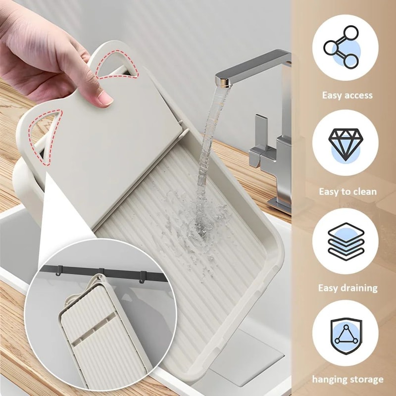 Silicone Spoon Rest With Pot Lid Holder And Drip Tray Countertop Organizer 3