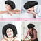 Waterproof Shower Cap With Microfiber Drying Lining Satin Shower Cap For Dry FrizzFree Hair 2