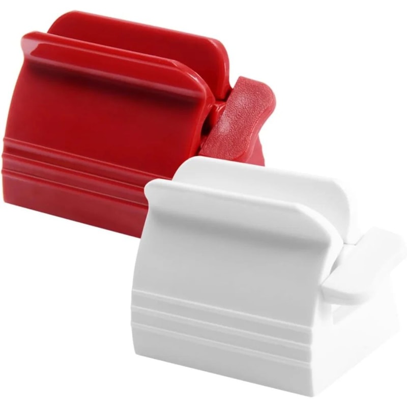 Toothpaste Tube Squeezer Roller Stand Easy NoWaste Toothpaste Roller Bathroom Organizer 2
