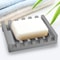 Silicone SelfDraining Soap Dish Tray NonSlip Soap Saver For Shower Sink Bathtub 0