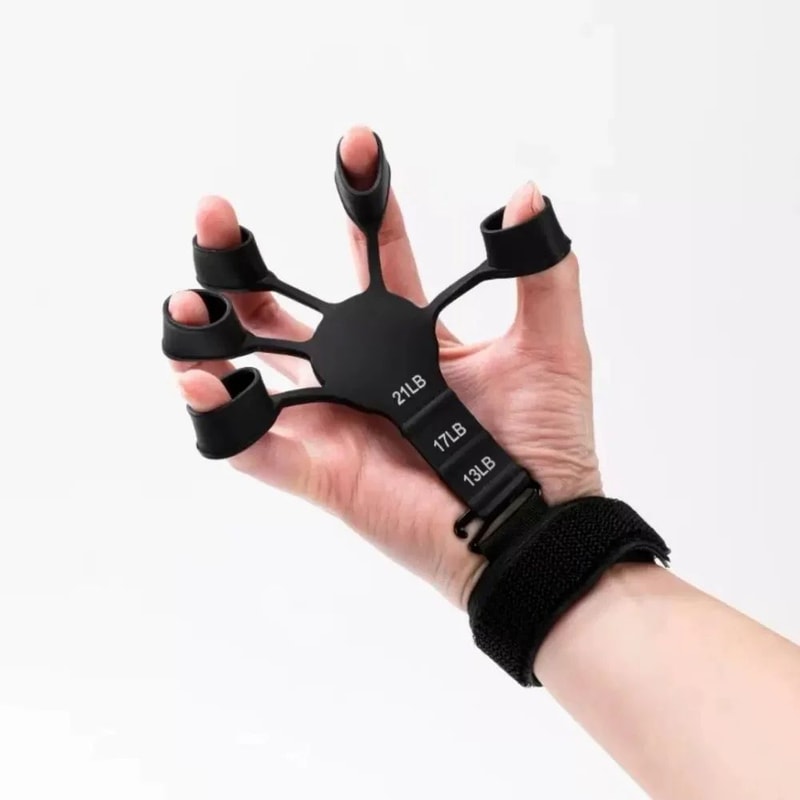 Adjustable Hand Gripper Grip Strengthener For Forearm Finger Training 7