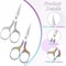 Vintage Stainless Steel Tailor Scissors 8inch Fabric Shears For Sewing Dressmaking DIY Cutting 2
