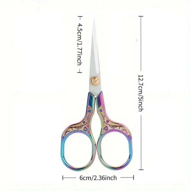 Vintage Stainless Steel Tailor Scissors 8inch Fabric Shears For Sewing Dressmaking DIY Cutting 7
