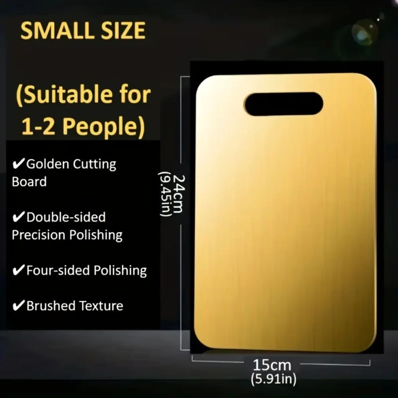 Stainless Steel Cutting Board Non Slip Dishwasher Safe Hygienic Chopping Board For Meat Produce 6