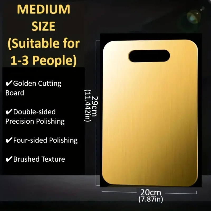 Stainless Steel Cutting Board Non Slip Dishwasher Safe Hygienic Chopping Board For Meat Produce 7