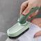 Foldable Soft Bristle Laundry Shoe Cleaning Brush With Ergonomic Handle 2