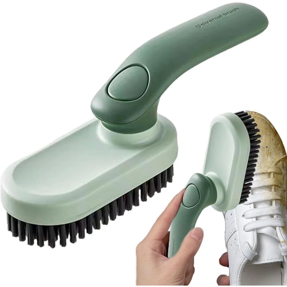 Foldable Soft Bristle Laundry Shoe Cleaning Brush With Ergonomic Handle 4