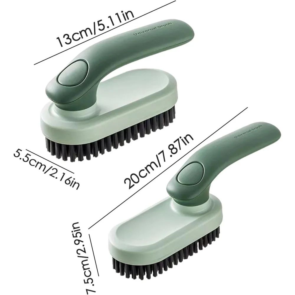 Foldable Soft Bristle Laundry Shoe Cleaning Brush With Ergonomic Handle 5