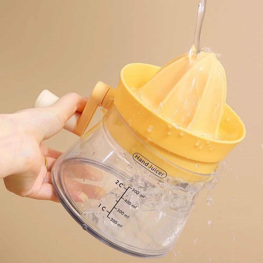 HandCrank Manual Citrus Juicer For Lemon Orange LaborSaving Fresh Juice Press 2